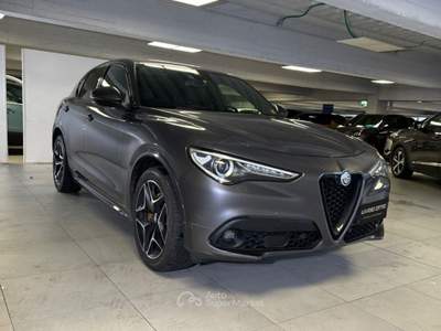 Alfa Romeo Stelvio 2.2 Turbo Diesel 210CV AT8 Q4 Veloce Grigio usata Milano