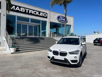 BMW X1 sDrive18d Advantage Automatica Bianco usata Lucugnano