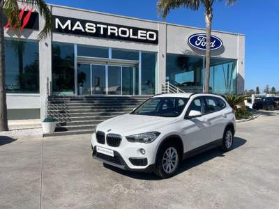 BMW X1 sDrive18d Advantage Automatica Bianco usata Lucugnano