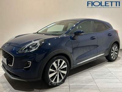 Ford Puma 1.0 ECOBOOST HYBRID 125 CV S&S TITANIUM X Blu/Azzurro usata Manerbio