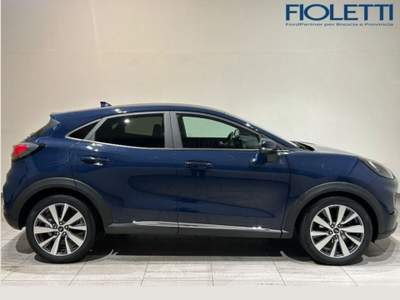 Ford Puma 1.0 ECOBOOST HYBRID 125 CV S&S TITANIUM X Blu/Azzurro usata Manerbio