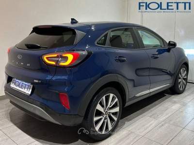 Ford Puma 1.0 ECOBOOST HYBRID 125 CV S&S TITANIUM X Blu/Azzurro usata Manerbio