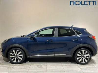 Ford Puma 1.0 ECOBOOST HYBRID 125 CV S&S TITANIUM X Blu/Azzurro usata Manerbio