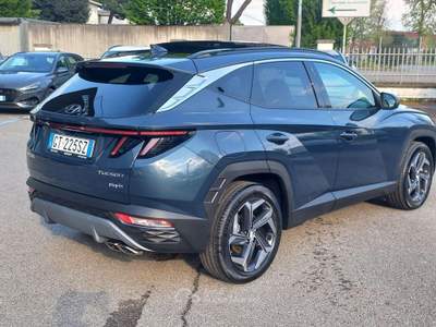 Hyundai Tucson MY23 1.6PHEV AT 265 EX+LO+DP+(C) Blu/Azzurro usata Bolzano