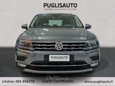 Volkswagen Tiguan 2.0 TDI 190 CV SCR DSG 4MOTION Advanced BMT Grigio usata BELPASSO