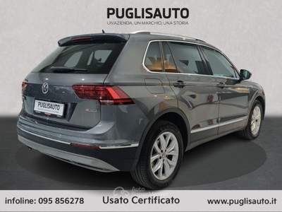 Volkswagen Tiguan 2.0 TDI 190 CV SCR DSG 4MOTION Advanced BMT Grigio usata BELPASSO