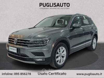 Volkswagen Tiguan 2.0 TDI 190 CV SCR DSG 4MOTION Advanced BMT Grigio usata BELPASSO