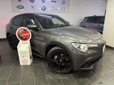 Alfa Romeo Stelvio 2.2 Turbodiesel 190 CV AT8 Q4 Super Business Grigio usata Aversa