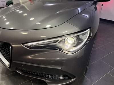 Alfa Romeo Stelvio 2.2 Turbodiesel 190 CV AT8 Q4 Super Business Grigio usata Aversa