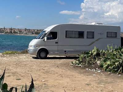 Fiat Ducato MOBILVETTA EURO YACHT 190 LD Bianco usata Desenzano del Garda