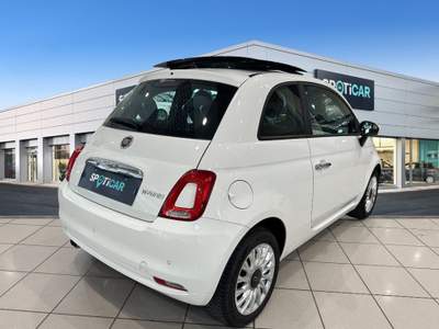 Fiat 500 1.0 Hybrid Lounge TETTO APRIBILE Bianco usata Bologna