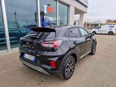 Ford Puma 1.0 EcoBoost Hybrid 125 CV Titanium Nero usata Imola