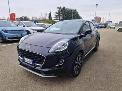 Ford Puma 1.0 EcoBoost Hybrid 125 CV Titanium Nero usata Imola