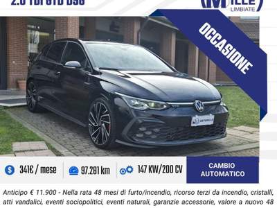 Volkswagen Golf 2.0 TDI GTD DSG Nero usata Limbiate