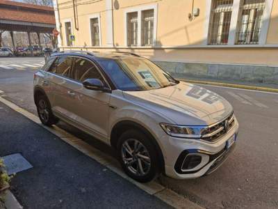Volkswagen T-Roc 1.0 TSI R-Line Bianco usata Bra