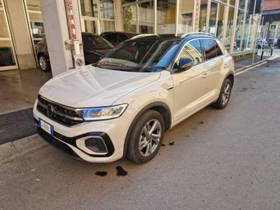 Volkswagen T-Roc 1.0 TSI R-Line Bianco usata Bra