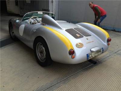 Porsche 356 C 550 spyder Argento usata Acqui Terme