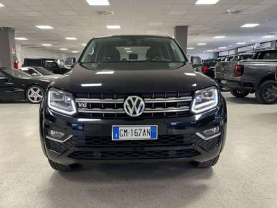 Volkswagen Amarok 3.0 V6 Highline 4motion 258cv auto IVA COMPRESA Nero usata Capriolo