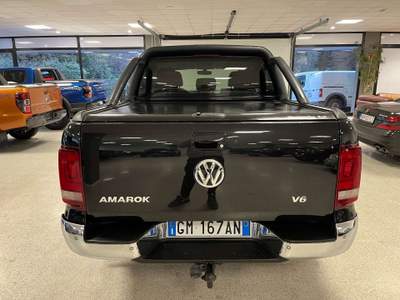 Volkswagen Amarok 3.0 V6 Highline 4motion 258cv auto IVA COMPRESA Nero usata Capriolo