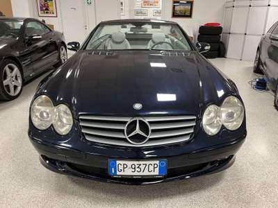 Mercedes-Benz SL V8 ASI - LIBRETTO SERVICE Blu/Azzurro usata Capriolo
