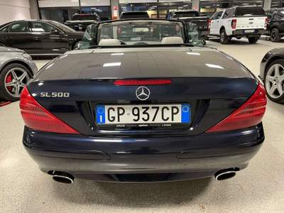 Mercedes-Benz SL V8 ASI - LIBRETTO SERVICE Blu/Azzurro usata Capriolo