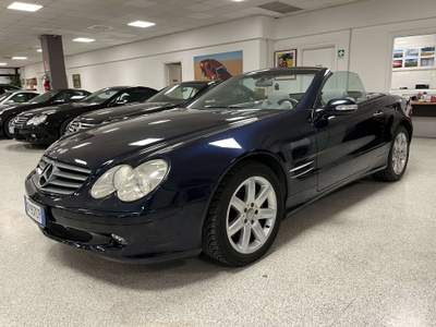 Mercedes-Benz SL V8 ASI - LIBRETTO SERVICE Blu/Azzurro usata Capriolo