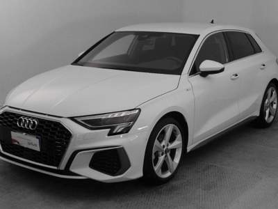 Audi A3 SPB 35 TDI S tronic S line edition Bianco usata Paruzzaro