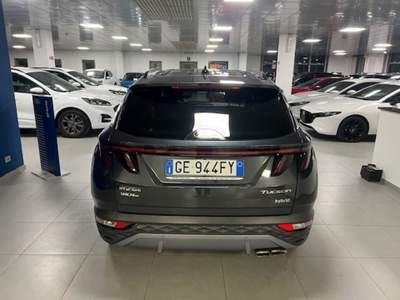 Hyundai Tucson 1.6 HEV 4WD aut. XLine Grigio usata Alba