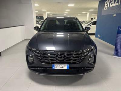Hyundai Tucson 1.6 HEV 4WD aut. XLine Grigio usata Alba