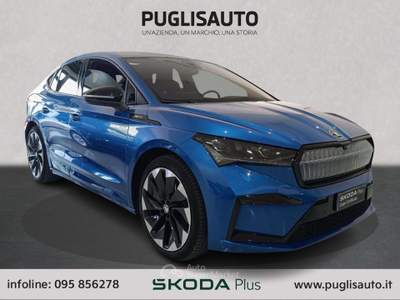Skoda Enyaq Coupé iV Enyaq Coupé iV 80 SportLine Blu/Azzurro usata BELPASSO