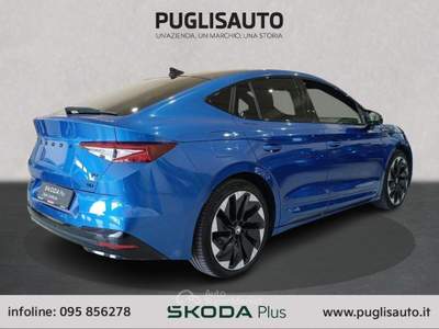 Skoda Enyaq Coupé iV Enyaq Coupé iV 80 SportLine Blu/Azzurro usata BELPASSO