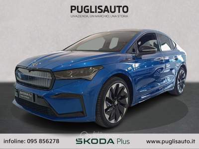 Skoda Enyaq Coupé iV Enyaq Coupé iV 80 SportLine Blu/Azzurro usata BELPASSO