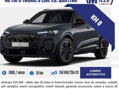 Audi Q5 TDi 150 kW mHEV+ S tronic quattro S line edition Grigio usata Limbiate