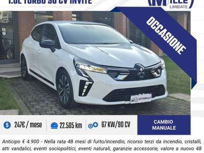 Mitsubishi Colt 1.0L turbo 90 CV Invite Bianco usata Limbiate