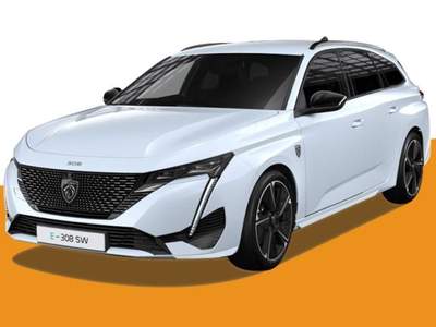 Peugeot 308 motore elettrico (54kWh) 156 CV SW GT Bianco usata Gubbio