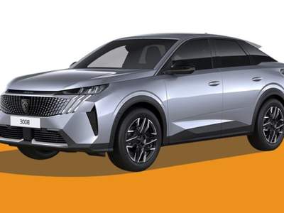 Peugeot 3008 Hybrid 145cv e-DCS6  ALLURE Grigio usata Gubbio