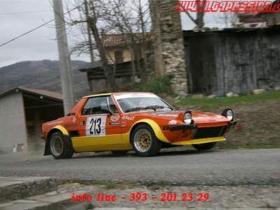 Fiat X 1/9 Gr.4 Rallystorici periodo H1 anno 1975 Arancione usata COSSATO