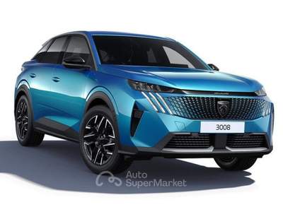 Peugeot 3008 Hybrid 145 e-DCS6 ALLURE+BUSINESS+GT+GT EXCLUSIVE Blu/Azzurro usata Fara Gera d'Adda