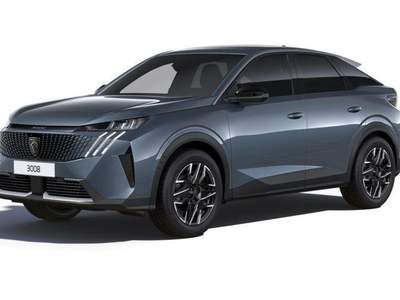 Peugeot 3008 Hybrid 136 e-DCS6 Allure Navigazione Panoramica Blu/Azzurro usata Melegnano