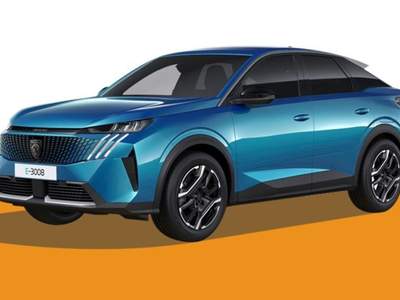Peugeot 3008 e-3008 motore elettrico (73kWh) 210 CV Allure Blu/Azzurro usata Gubbio