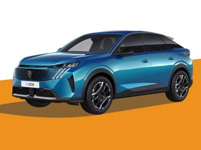 Peugeot 3008 e-3008 motore elettrico (73kWh) 210 CV Allure Blu/Azzurro usata Gubbio