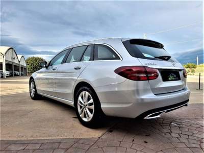 Mercedes-Benz Classe C 220 d Sport Plus 4matic auto Argento usata Ispica