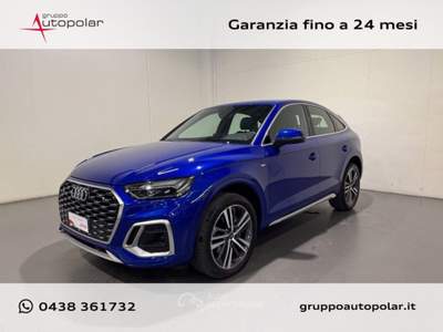 Audi Q5 SPORTBACK 40 TDI MHEV QUATTRO S-TRONIC S LINE PLU Blu/Azzurro usata San Fior