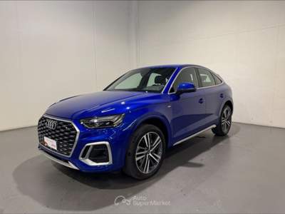 Audi Q5 SPORTBACK 40 TDI MHEV QUATTRO S-TRONIC S LINE PLU Blu/Azzurro usata San Fior