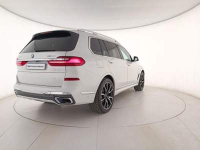 BMW X7 40 i Mild Hybrid 48V xDrive Steptronic Bianco usata Padova