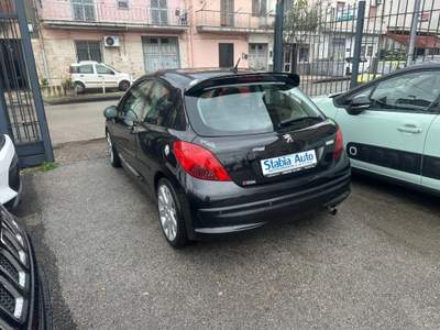 Peugeot 207 1.6 THP 150CV 3p. Féline TETTO PANORAMA Nero usata Castellammare di Stabia