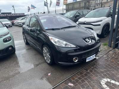 Peugeot 207 1.6 THP 150CV 3p. Féline TETTO PANORAMA Nero usata Castellammare di Stabia