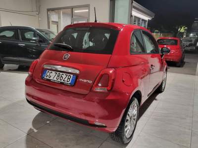 Fiat 500 1.0 hybrid Cult 70cv Rosso usata Rovereto