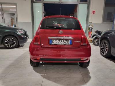 Fiat 500 1.0 hybrid Cult 70cv Rosso usata Rovereto