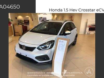 Honda Jazz 1.5 Hev Crosstar eCVT Executive Bianco usata Torino